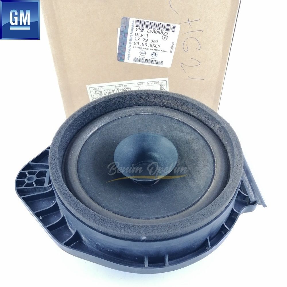 Elektrik | Arka Kapı Hoparlörü 20W (UW6/U65/U66) Sağ Sol Uyumlu Chevrolet Aveo T300, Cruze, Trax, Opel Astra J, Mokka GM Orijinal 1779063 - 22889823 | 1779063 | 