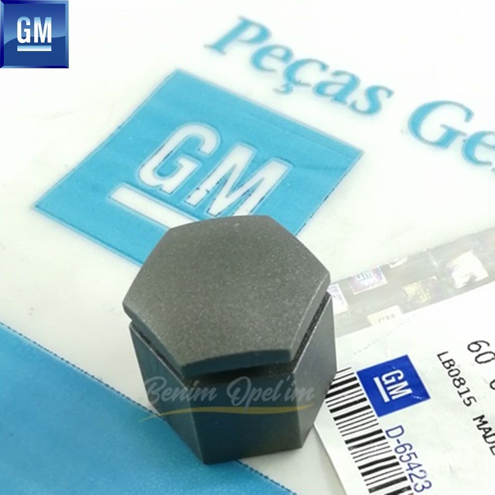 Alet Takımı Ürünleri | Bijon Kapağı 23mm. Kömür Metalik Gri Opel Astra G H, Corsa C D E, Meriva A B, Zafira A B GM Orijinal 6006065 - 13160976 | 6006065 | 