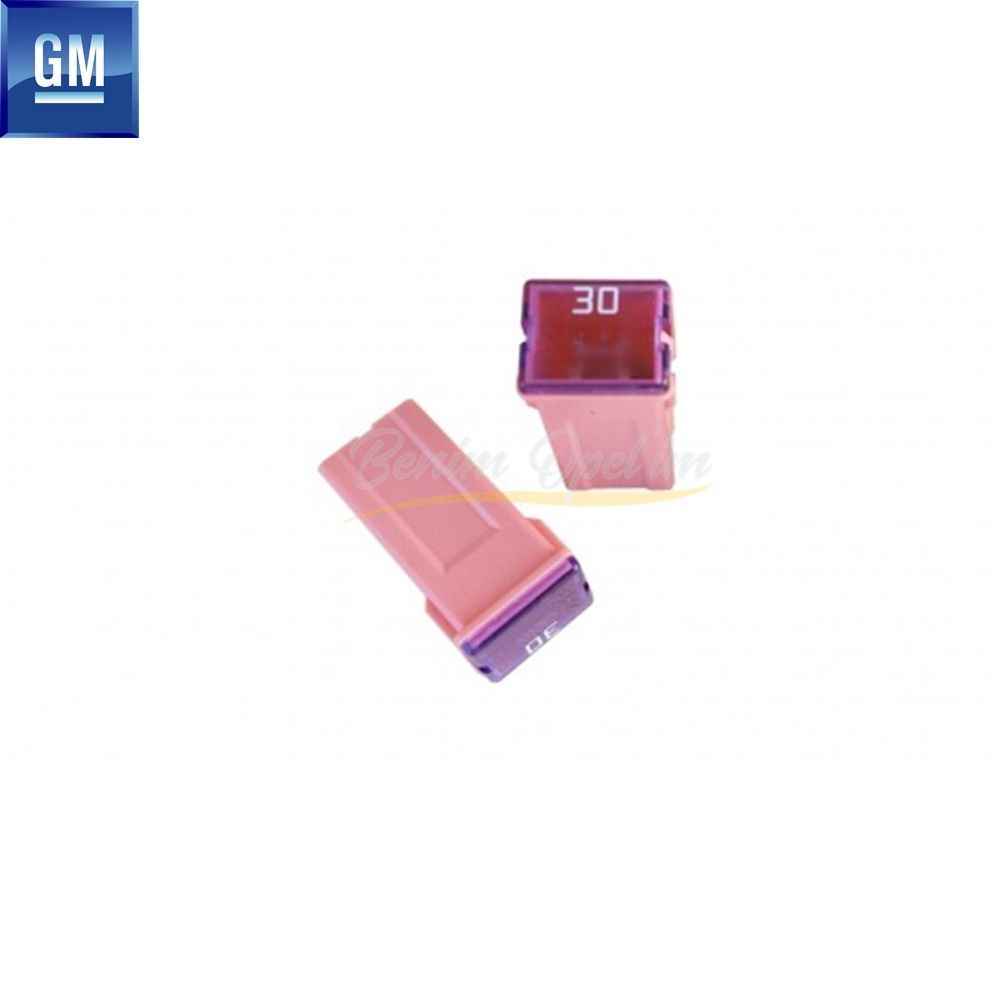 Elektrik | Büyük Kutu Sigorta 30 Amp. Pembe Opel Astra K, Astra H, Zafira B GM Orijinal 1238305 - 13133860 | 1238305 | 