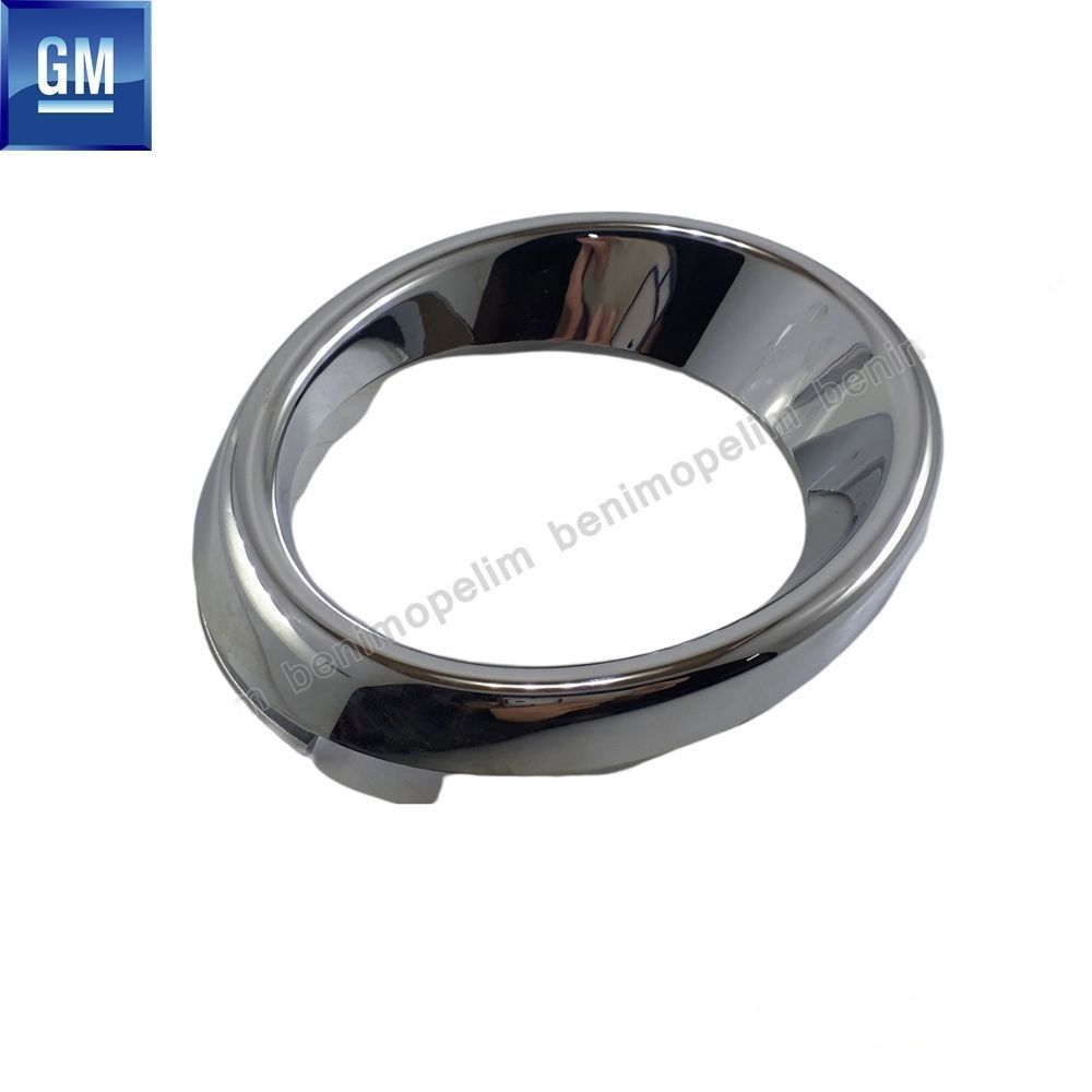 İç ve Dış Aydınlatma | Chevrolet Aveo HB (T250, T255) Sağ  Sis Far Çerçevesi Nikelajlı GM Orijinal 96808192 | 96808192 | 