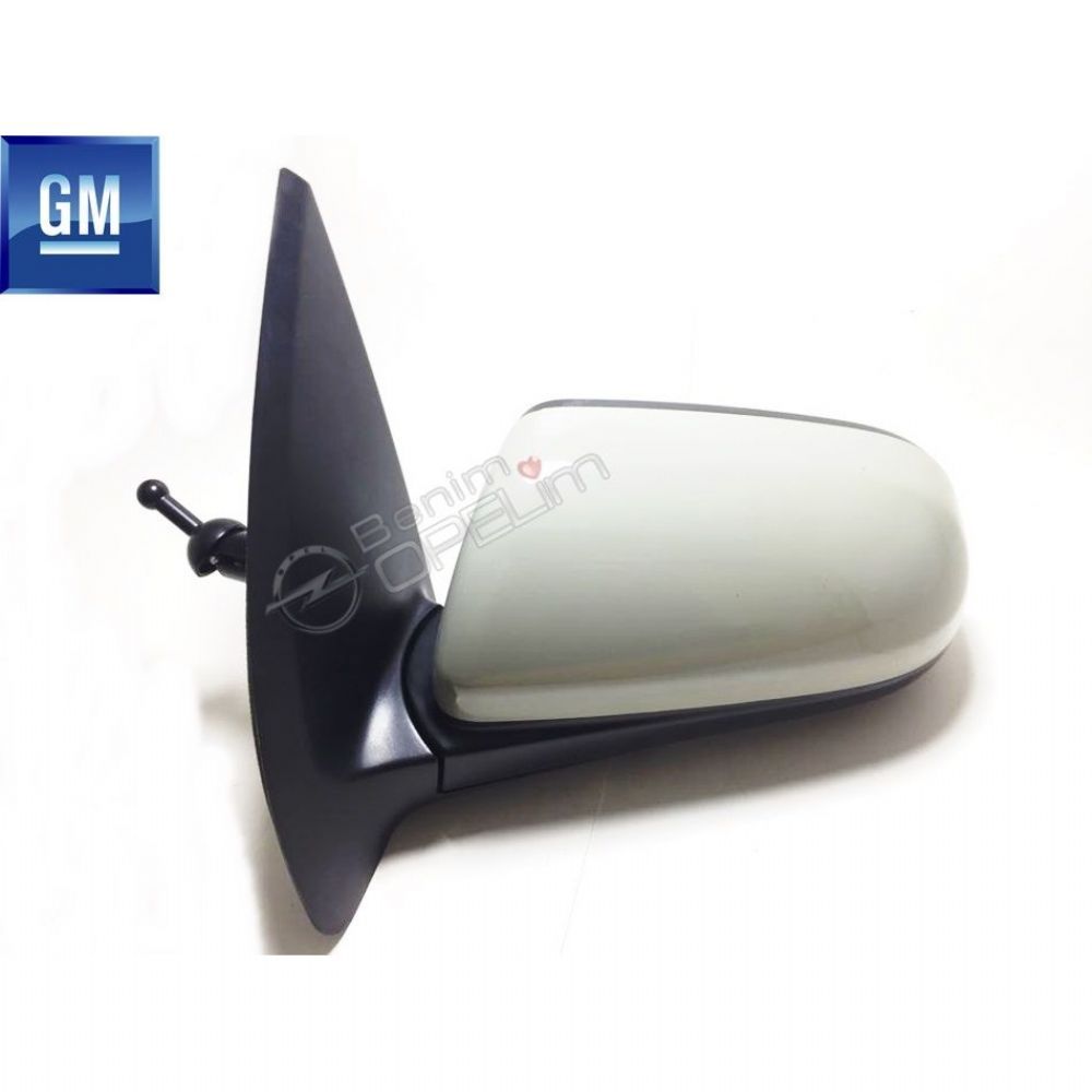 Ayna,Kapı ve Cam | Chevrolet Aveo Komple Manuel Sol Dış Dikiz Aynası GM Orijinal 96648563 - 96648491 | 96648563 | 