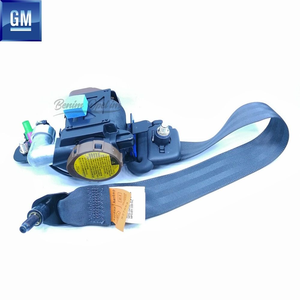 Karoseri İç Trim ve İç Parçalar | Chevrolet Aveo Komple Sol Ön Emniyet Kemeri Siyah GM Orijinal 96895004 | 96895004 | 