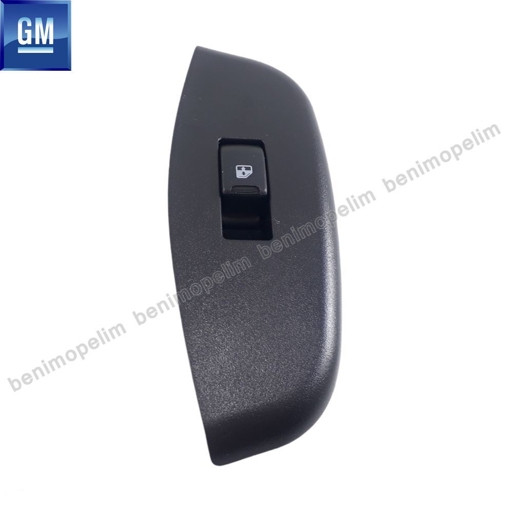 Düğme ve Switch | Chevrolet Aveo T200, Kalos Sağ Ön Kapı Cam Kaldırma Düğmesi Siyah Komple GM Orijinal 96425453 | 96425453 | 