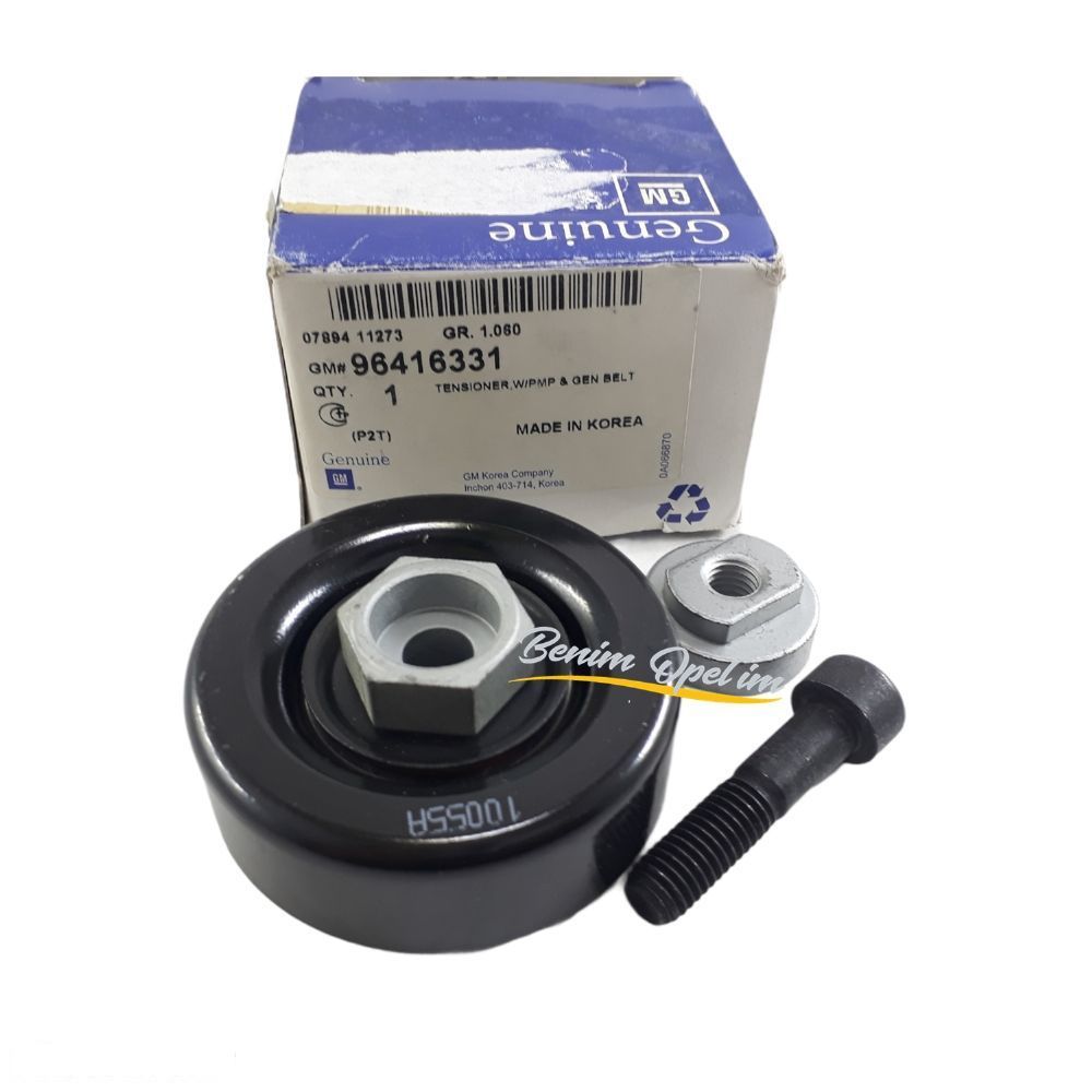 Elektrik | Chevrolet Aveo T250/T255 Spark M300 Şarj Dinamo Kayış Gergi Bilyası B12 GM Orijinal 96416331 | 96416331 | 