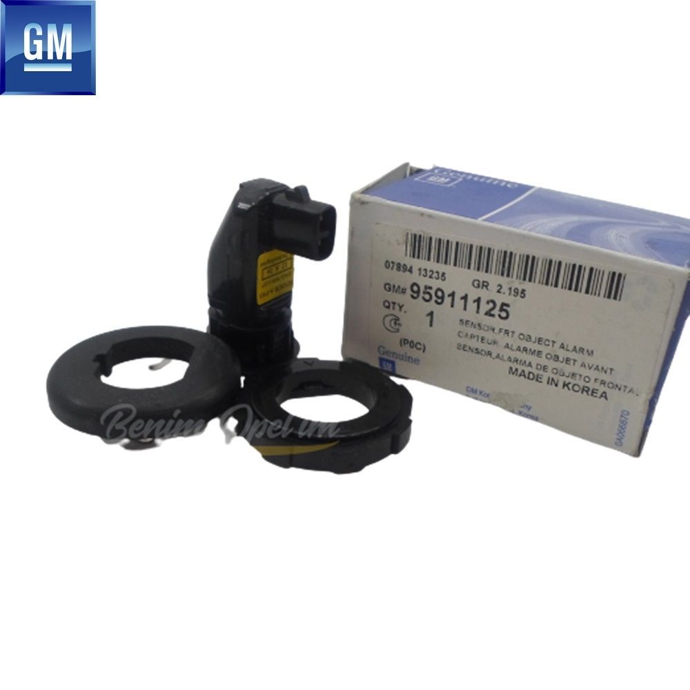 Elektrik | Chevrolet Captiva Arka Tampon Pilot Park Sensörü Siyah GM Orijinal 95911125 | 95911125 | 