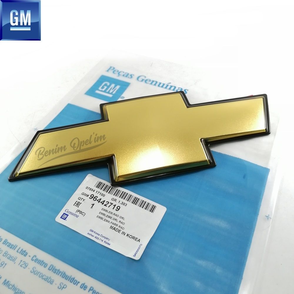 Amblem ve Yazı | Chevrolet Captiva C100 Ön Panjur Amblemi (Chevrolet) GM Orijinal 96442719 | 96442719 | 