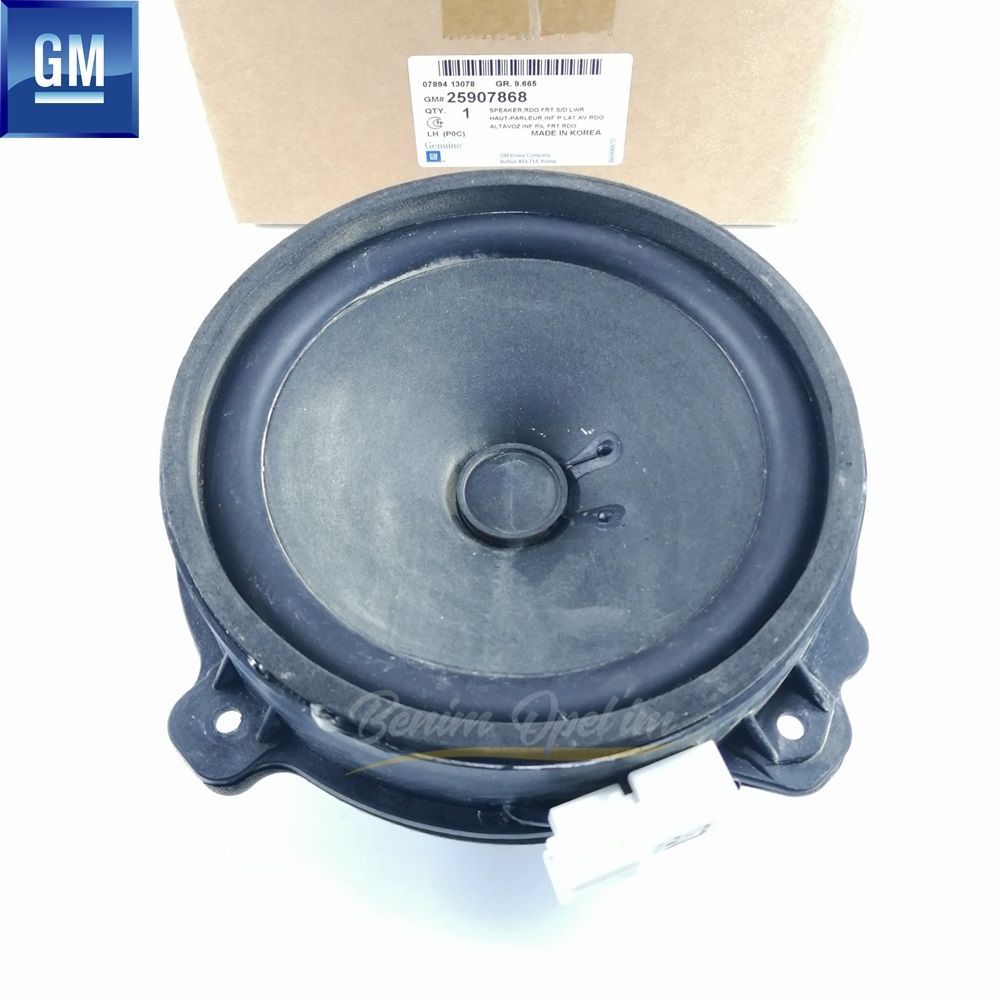 Elektrik | Chevrolet Captiva C100 Sol Ön Ve Arka Uyumlu Kapı Alt Hoparlörü (158984) GM Orijinal 25907868 - 96673538 | 25907868 | 