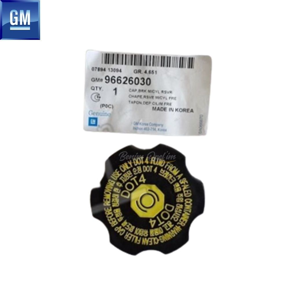 Fren Aksamı | Chevrolet Captiva, Opel Antara Fren Hidrolik Yağı Depo Kapağı 2011-2015 GM Orijinal 96626030 - 4808849 | 96626030 | 