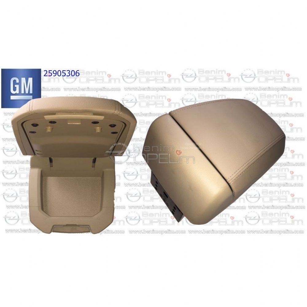 Karoseri İç Trim ve İç Parçalar | Chevrolet Captiva Orta Kolçak Bej GM Orijinal 4814251 - 25905306 | 4814251 | 