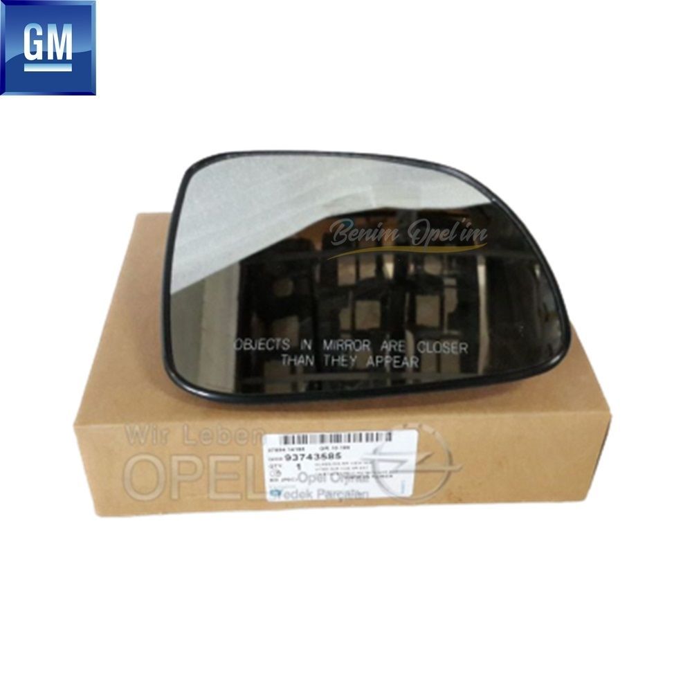 Ayna,Kapı ve Cam | Chevrolet Captiva Sağ Dış Dikiz Ayna Camı 2007-2012 GM Orijinal 93743585 | 93743585 | 