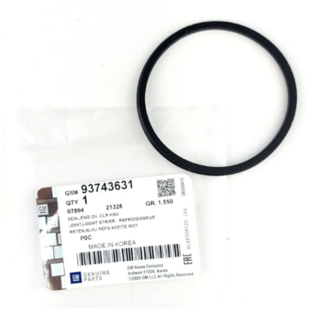 Yeni İhracat Ürünleri | Chevrolet Captiva Yağ Soğutucu Contası GM Orijinal 93743631 - 4807968 | 93743631 | 