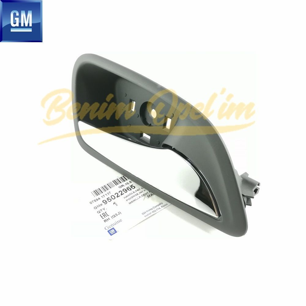 Ayna,Kapı ve Cam | Chevrolet Cruze Sağ Kapı İç Açma Kolu Krom GM Orijinal 95022965 | 95022965 | 