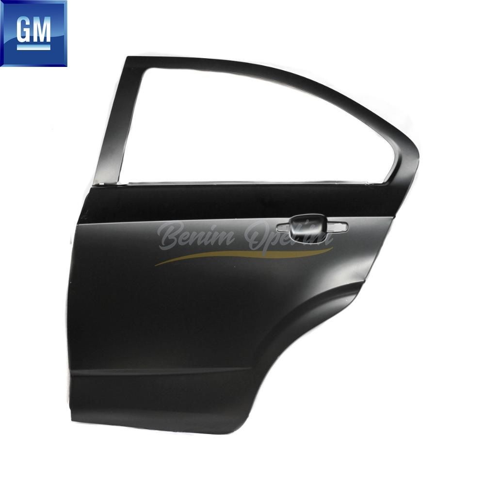 Dış Karoseri ve Kaporta | Chevrolet Cruze Sedan Sol Arka Kapı Sacı GM Orijinal 95465178 | 95465178 | 