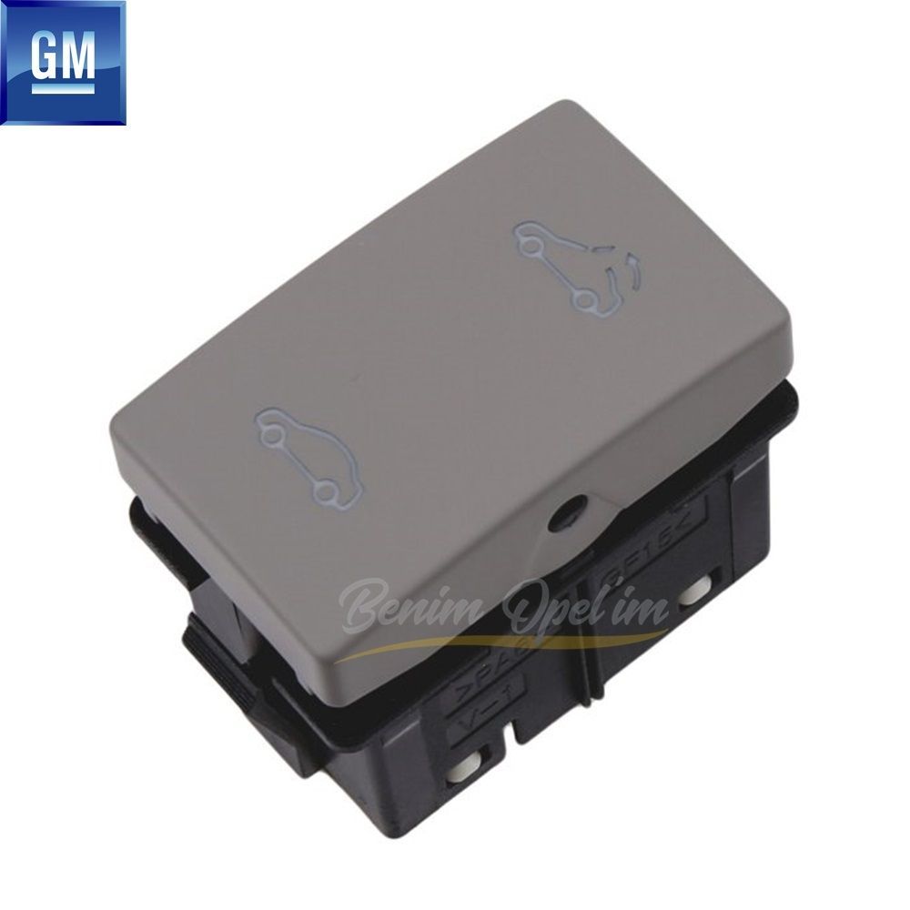 Düğme ve Switch | Chevrolet Cruze Sunroof Düğmesi Açık Gri GM Orijinal 13273242 | 13273242 | 