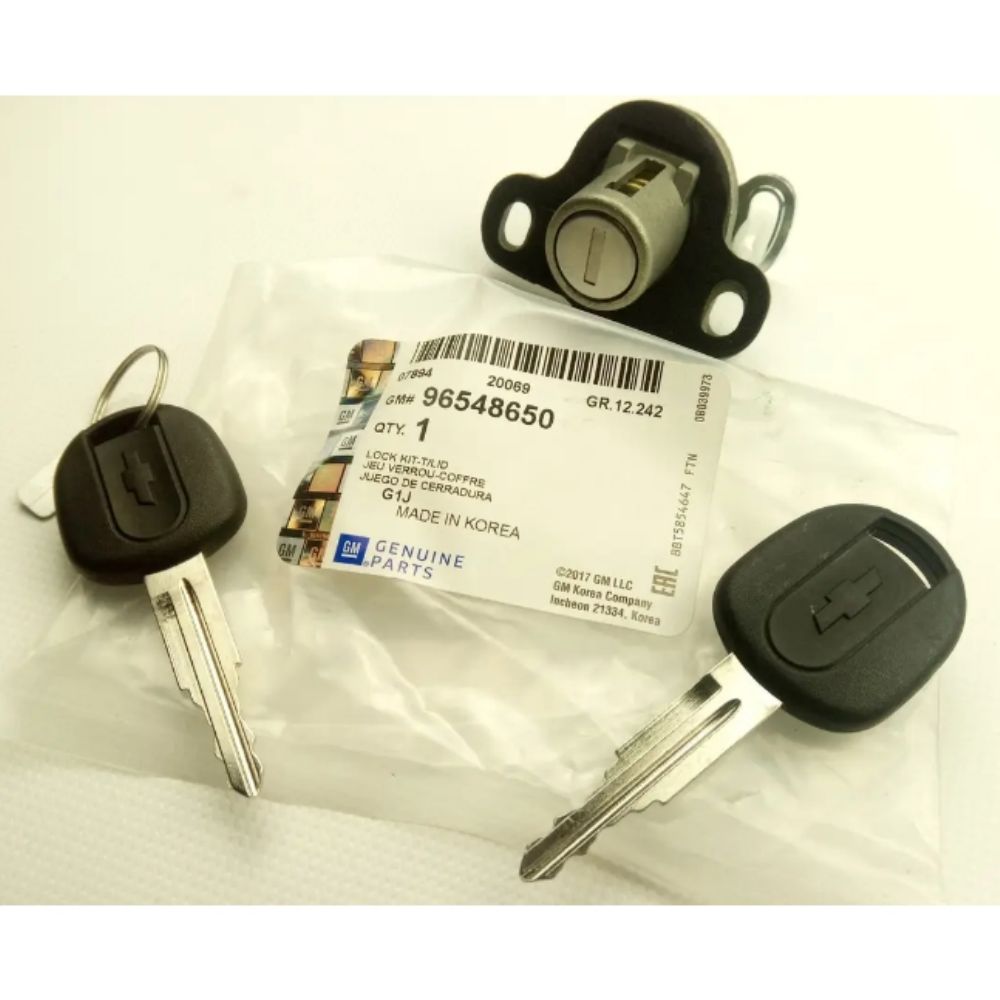 Yeni İhracat Ürünleri | Chevrolet Lacetti Bagaj Kilit Seti GM Orijinal 96548650 | 96548650 | 