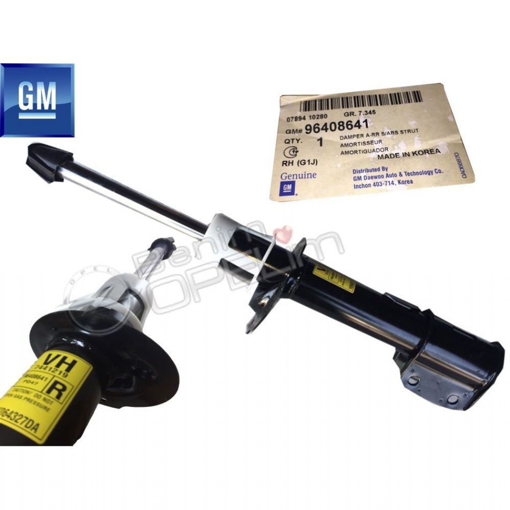 Süspansiyon ve Aks | Chevrolet Lacetti HB J200 Sağ Arka Amortisör GM Orijinal 96408641 | 96408641 | 