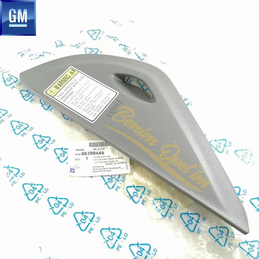 Karoseri İç Trim ve İç Parçalar | Chevrolet Lacetti J200 Sol Torpido Yanı Sigorta Kapağı Gri (Fuse) GM Orijinal 96398449 | 96398449 | 