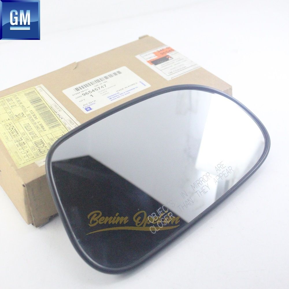 Ayna,Kapı ve Cam | Chevrolet Lacetti Sağ Dış Dikiz Ayna Camı Manuel GM Orijinal 96545747 | 96545747 | 