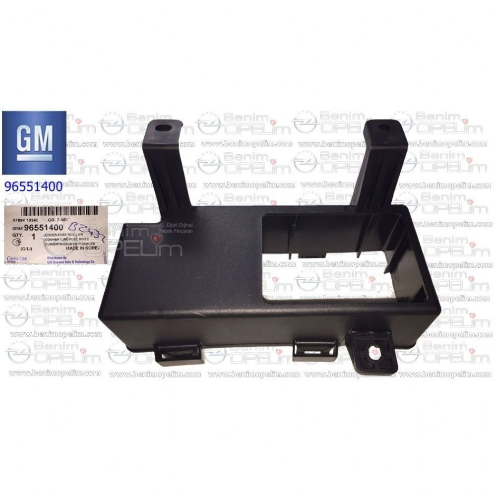 Elektrik | Chevrolet Lacetti Sigorta Kutusu Alt Kapağı GM Orijinal 96551400 | 96551400 | 