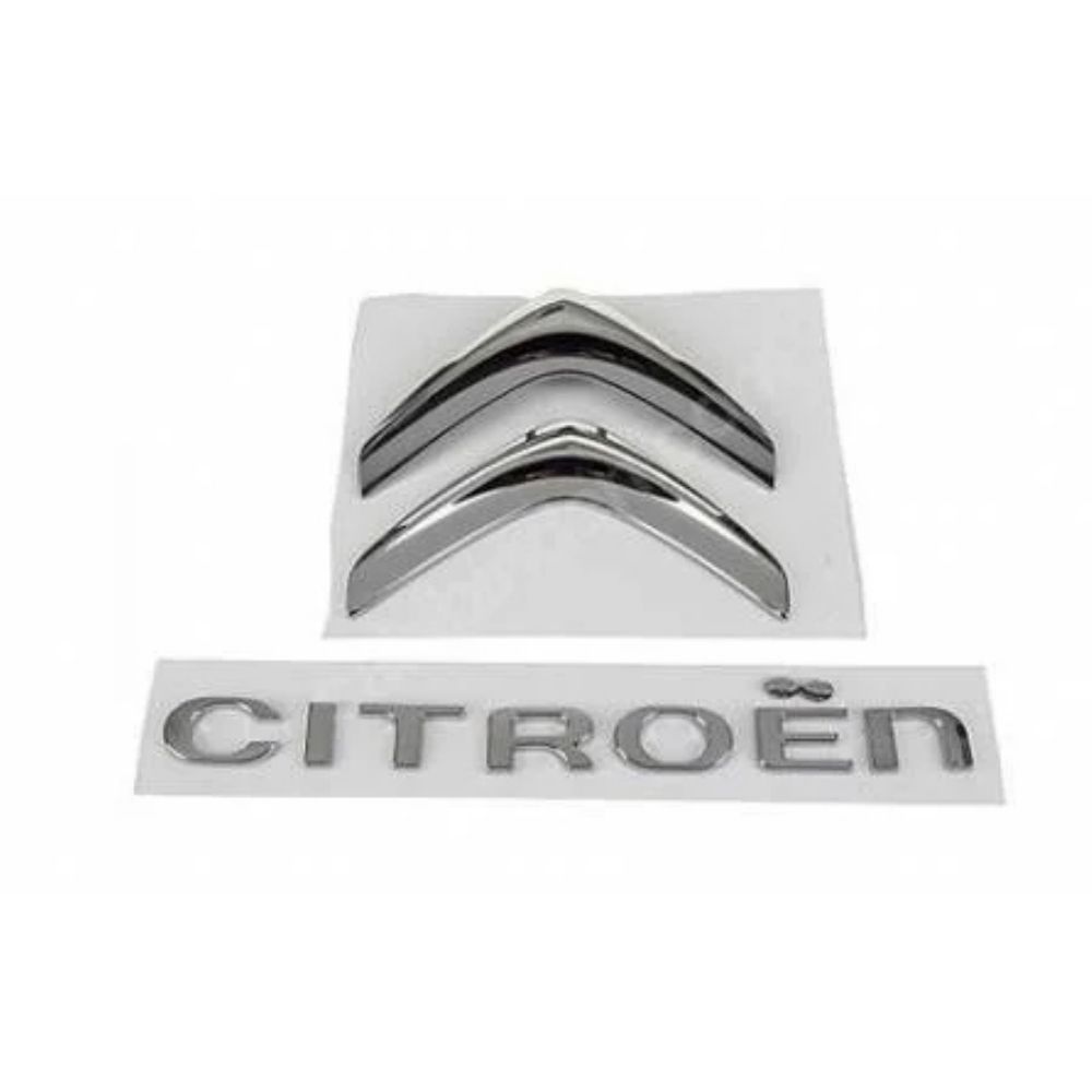 Yeni İhracat Ürünleri | Citroen C-Elysee Arka Bagaj Citroen Amblemi Ve Yazısı Krom PSA Orijinal 9678484780 | 9678484780 | 
