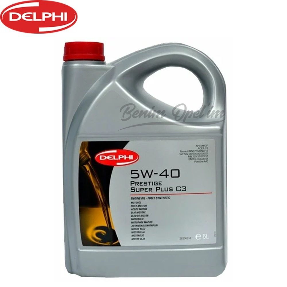 Periyodik Bakım Ürünleri | Delphı Super Plus 5W40 (5Lt) Tam Sentetik Motor Yağı Partıkullü Delphi Marka | 28236316DEL | 