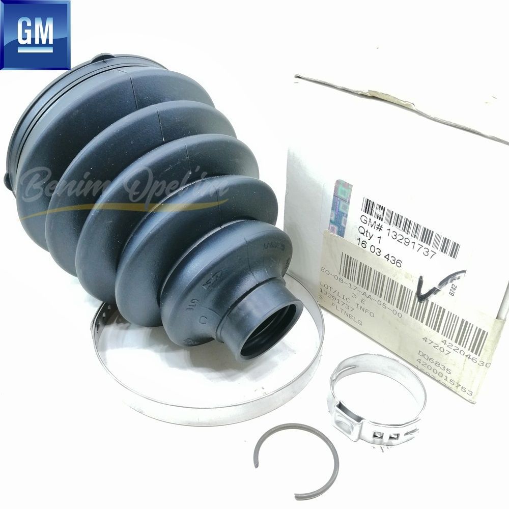 Süspansiyon ve Aks | Dış Aks Körüğü Takımı 1.4/1.6/1.8/1.7/2.0 Opel Astra J İnsignia A Meriva B Zafira C GM Orijinal 1603436 - 13291737 | 1603436 | 