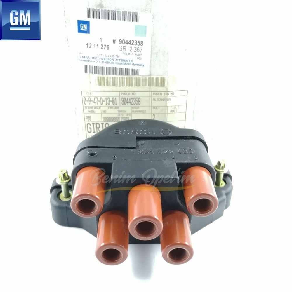 Soğutma ve Radyatör | Distribütör Kapağı 1.8/2.0 Opel Astra F, Calibra, Frontera A, Omega A, Vectra A GM Orijinal 1211276 - 90442358 | 1211276 | 