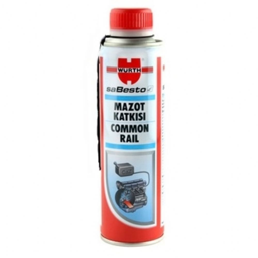 Periyodik Bakım Ürünleri | Dizel Motor Mazot Katkısı 300 ML. (Common Rail) Würth Orijinal 586100630028 | 893567 | 