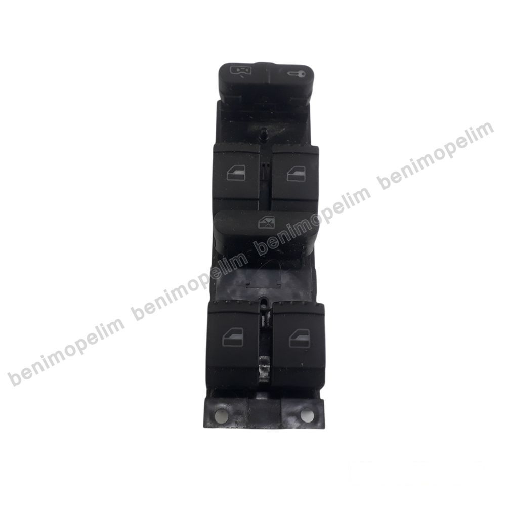 Düğme ve Switch | Dörtlü Cam Açma Düğmesi Sol Ön Volkswagen Golf 4, Bora, Passat / Skoda Octavia Orijinal 1J4959857D | 1J4959857D | 
