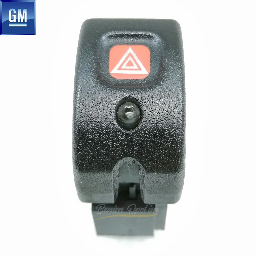 Elektrik | Dörtlü Flaşör İkaz Düğmesi Siyah Opel Corsa B Tigra A Combo B GM Orijinal 9138046 - 6240141 | 9138046 | 