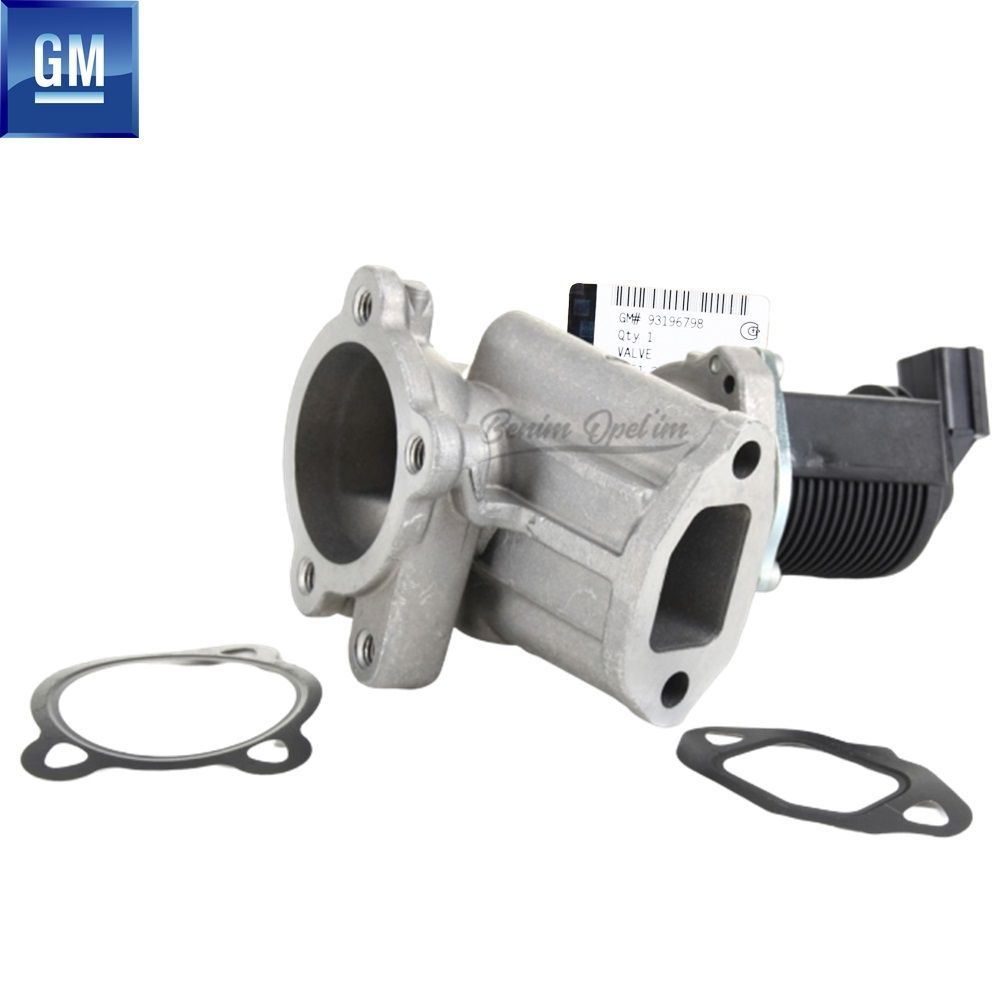 Yakıt ve Egzoz | Egzoz Egr Valfi 1.3 Dizel Opel Corsa C, Corsa D, Meriva A, Tigra B GM Orijinal 851364 - 93196798 | 851364 | 