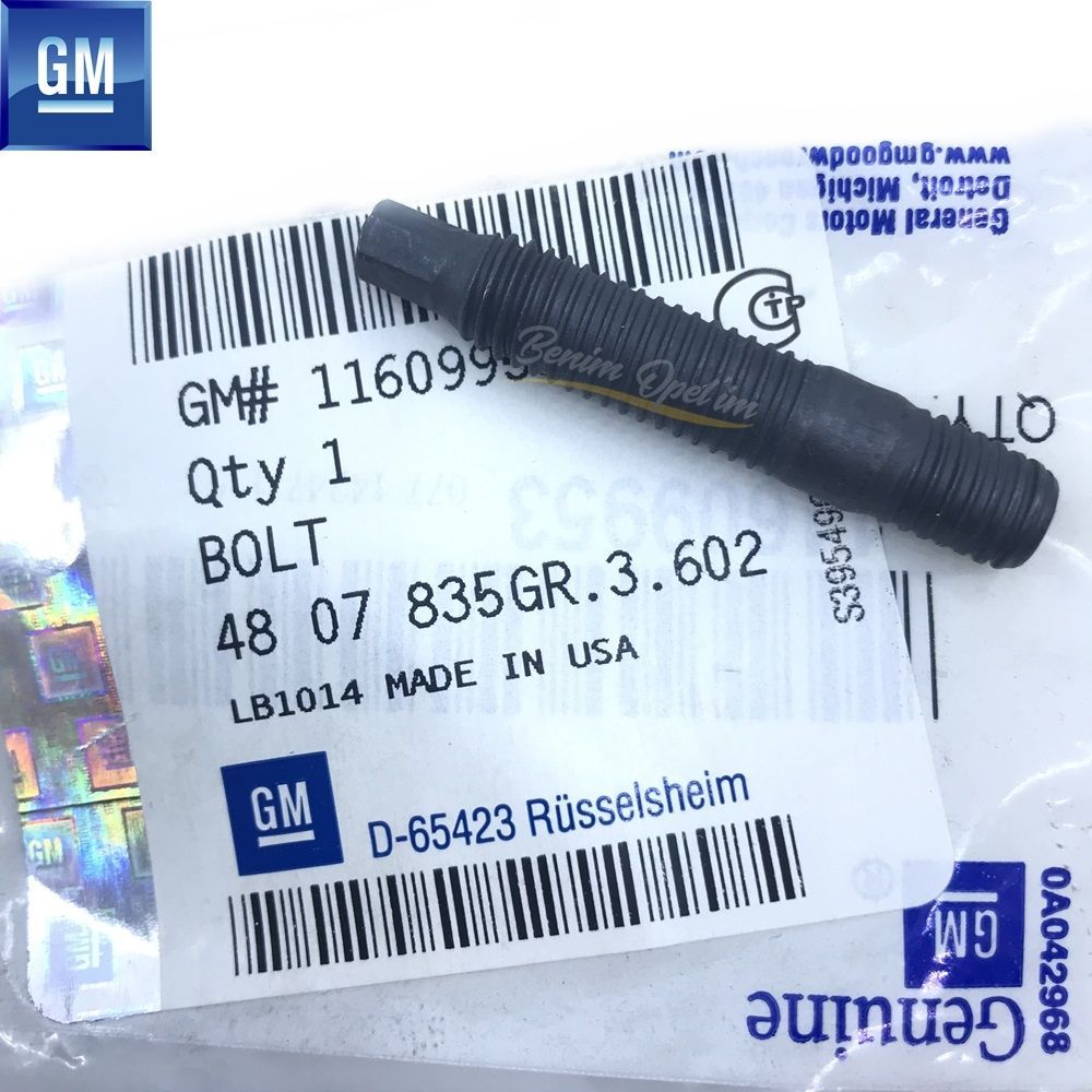Yakıt ve Egzoz | Egzoz Manifoldu Saplama Civatası M8 Chevrolet Captiva, Cruze, Trax, Opel Antara, Astra J K, İnsignia A B, Meriva B, Mokka, Zafira C GM Orijinal 4807835 - 11609953 | 4807835 | 