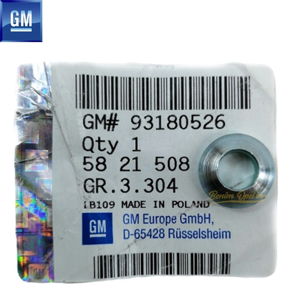 Yakıt ve Egzoz | Enjektör Pulu 1.3/1.9 Opel Astra J, Combo D, Corsa C D, Meriva A B, Tigra B, Vectra C, Zafira B GM Orijinal 5821508 - 93180526 | 5821508 | 