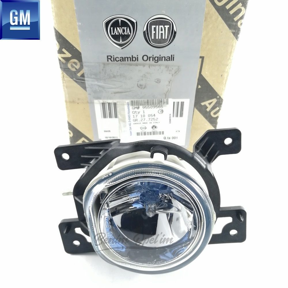 İç ve Dış Aydınlatma | Fiat Doblo, Opel Combo D Komple Sağ Ön Sis Lambası 12V GM Orijinal 1710054 - 95509565 | 1710054 | 