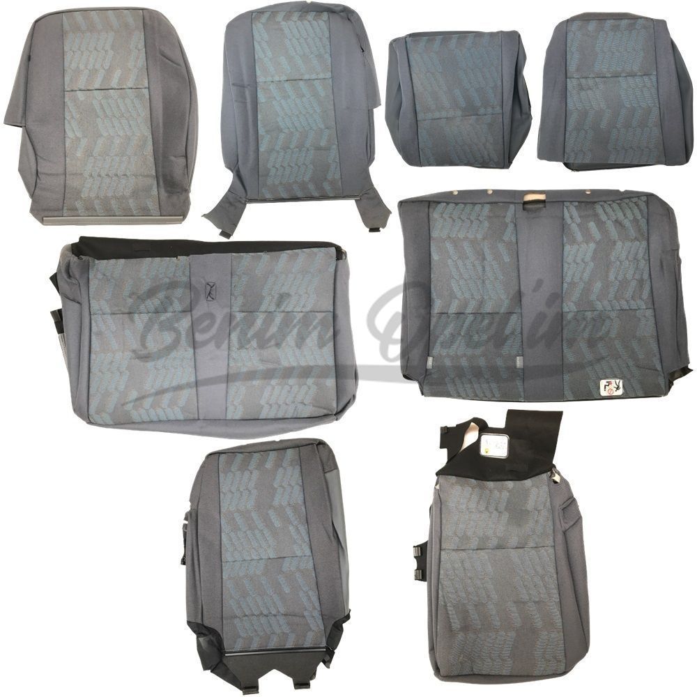 Orijinal Koltuk Kılıfı | Ford Connect Koltuk Kılıfı Takımı Airbagli Yarı Deri Füme Renk Orijinal F51103-O130V07 | F51103-O130V07 | 