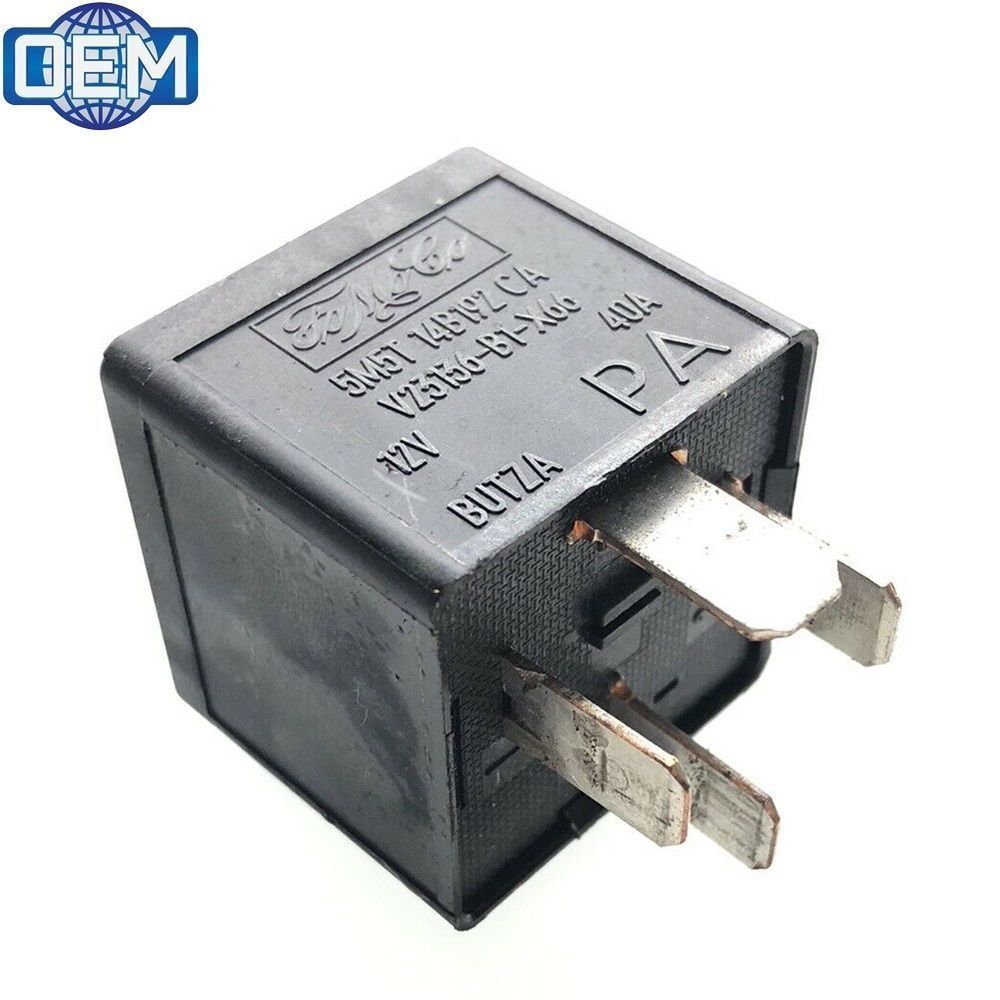 Elektrik | Ford Jaguar Fomoco Çok Amaçlı Flaşör Role Siyah 4 Fişli 12V 40Amp. (PA) 5M5T14B192CA | 5M5T14B192CA | 