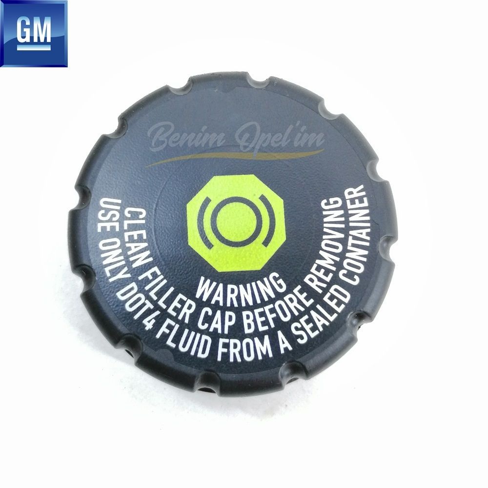 Direksiyon ve Hava Yastığı | Fren Hidrolik Yağı Depo Kapağı Opel Astra G, Zafira A, Astra H, Corsa C, Meriva A, Meriva B, Vectra C, Zafira B GM Orijinal 559261 - 93189060 | 559261 | 