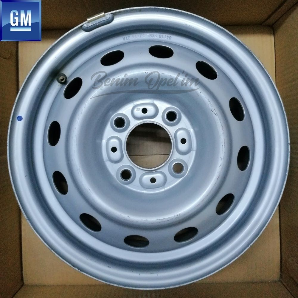 Dış Karoseri ve Kaporta | Gümüş Çelik Jant 5Jx14 İnç Kod: Et49 Opel Vectra A, Astra F, Corsa B C, Tigra A, Combo B C 1 Adet Fiyatı GM Orijinal 90496917 - 1002401 | 90496917 | 