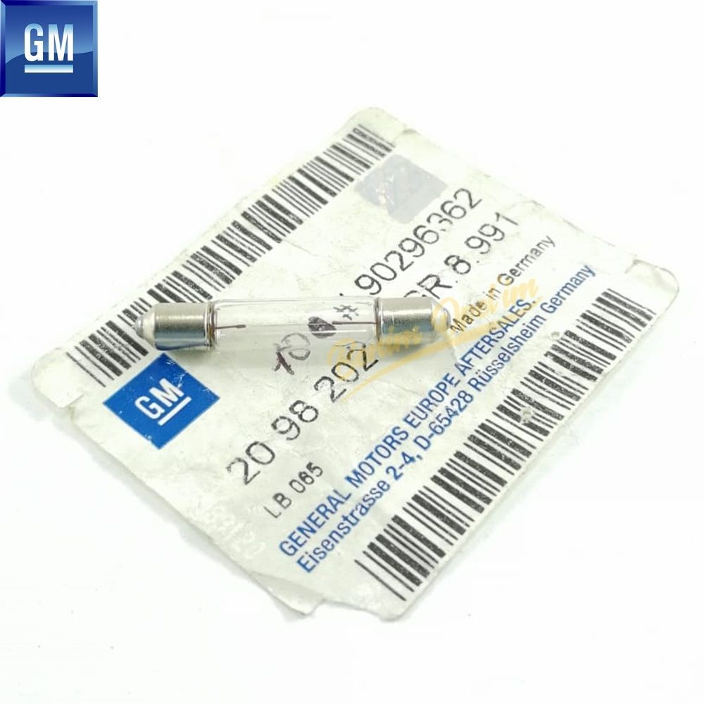 İç ve Dış Aydınlatma | Güneşlik Aydınlatma Ampulü 1.2W Opel Astra G H, Zafira A, Omega A, Vectra A B C, Zafira A B GM Orijinal 2098202 - 90296362 | 2098202 | 