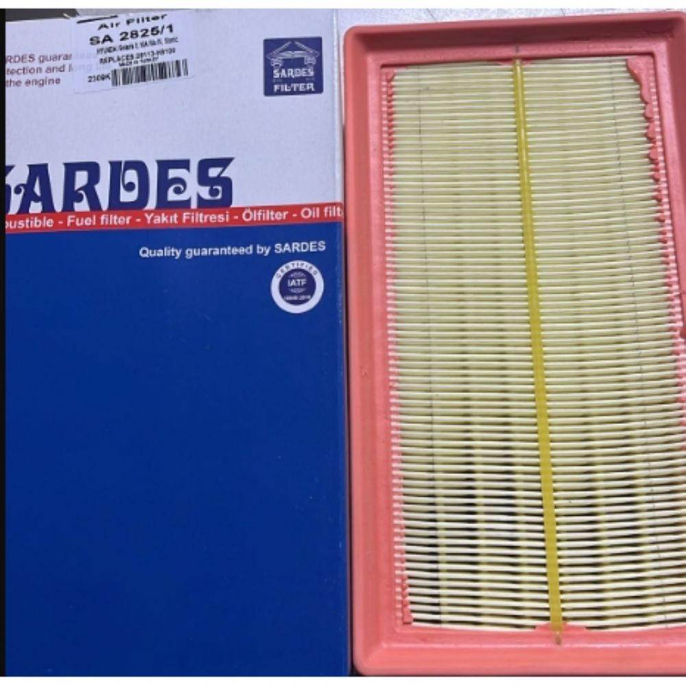 Yeni İhracat Ürünleri | Hava Filtresi (Kağıt Tip) Hyundai Solaris, Kia Rio, Kia Stonic Benzinli Motor 1. Sınıf Kaliteli 28113H8100 | 28113H8100S | 