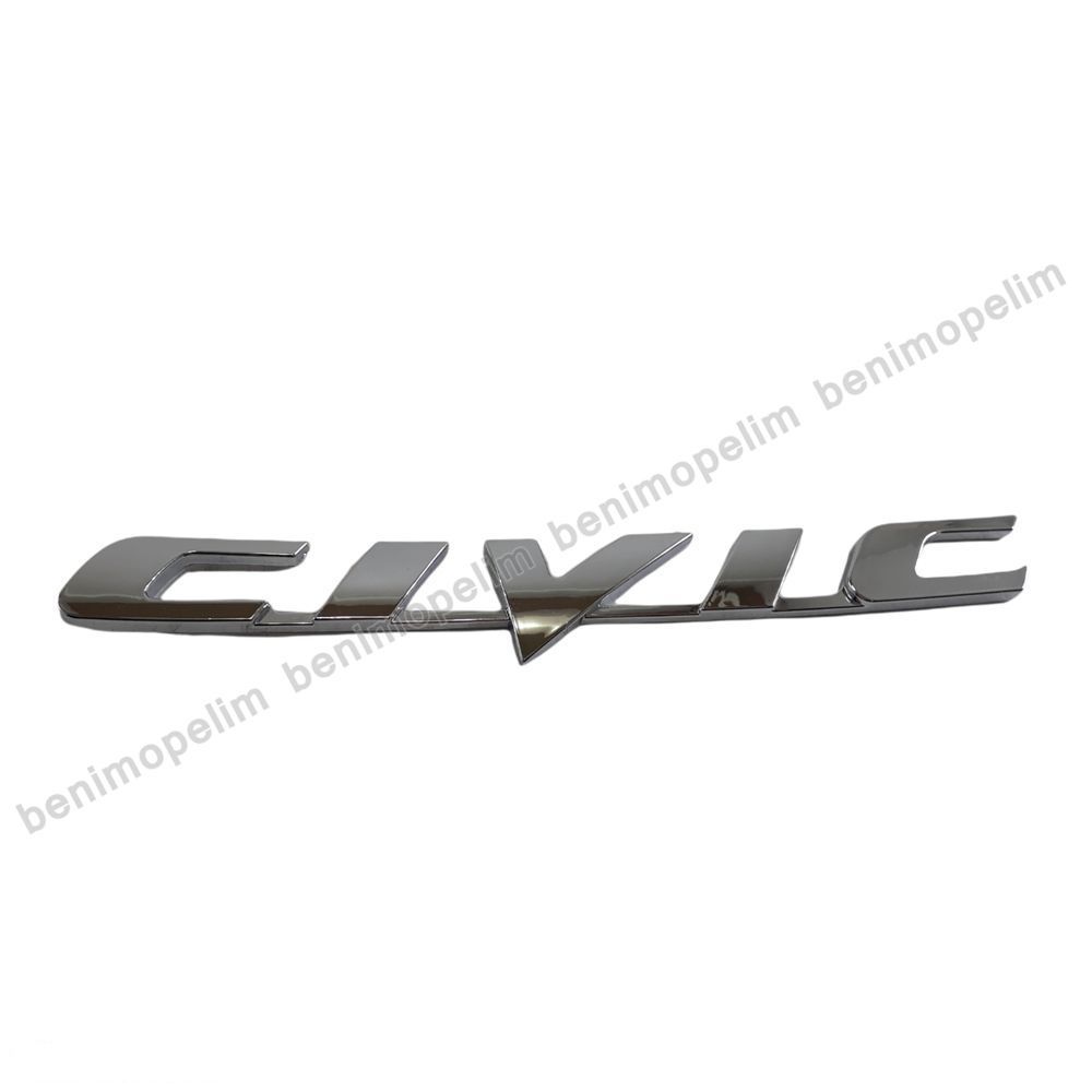 Amblem ve Yazı | Honda Civic Arka Bagaj Cıvıc Yazısı Krom Orijinal 75722A01 | 75722A01 | 