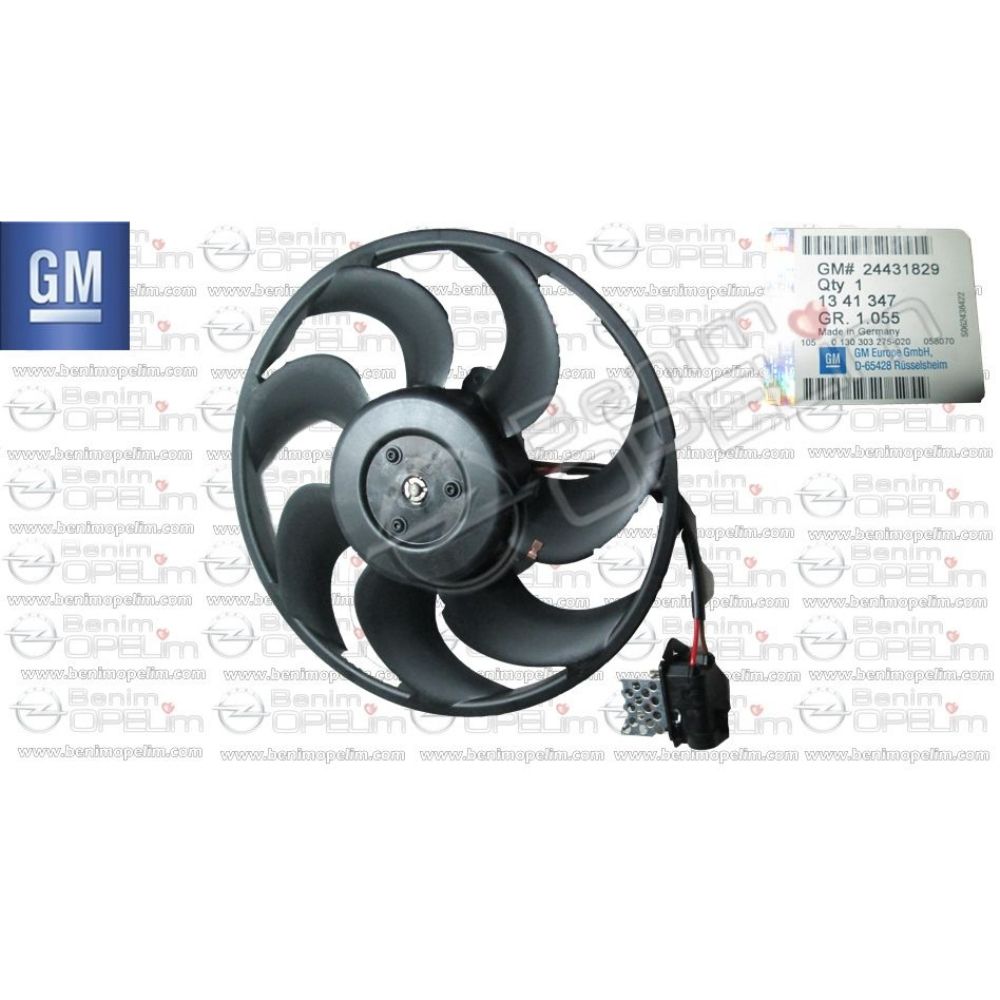 Opel Zafira A Klima Fan Motoru A/C Y20DTH GM Orijinal 1341347