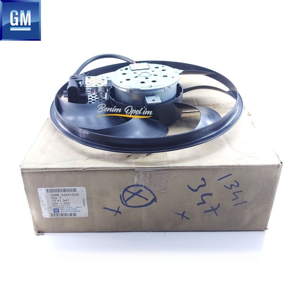 Opel Zafira A Klima Fan Motoru A/C Y20DTH GM Orijinal 1341347
