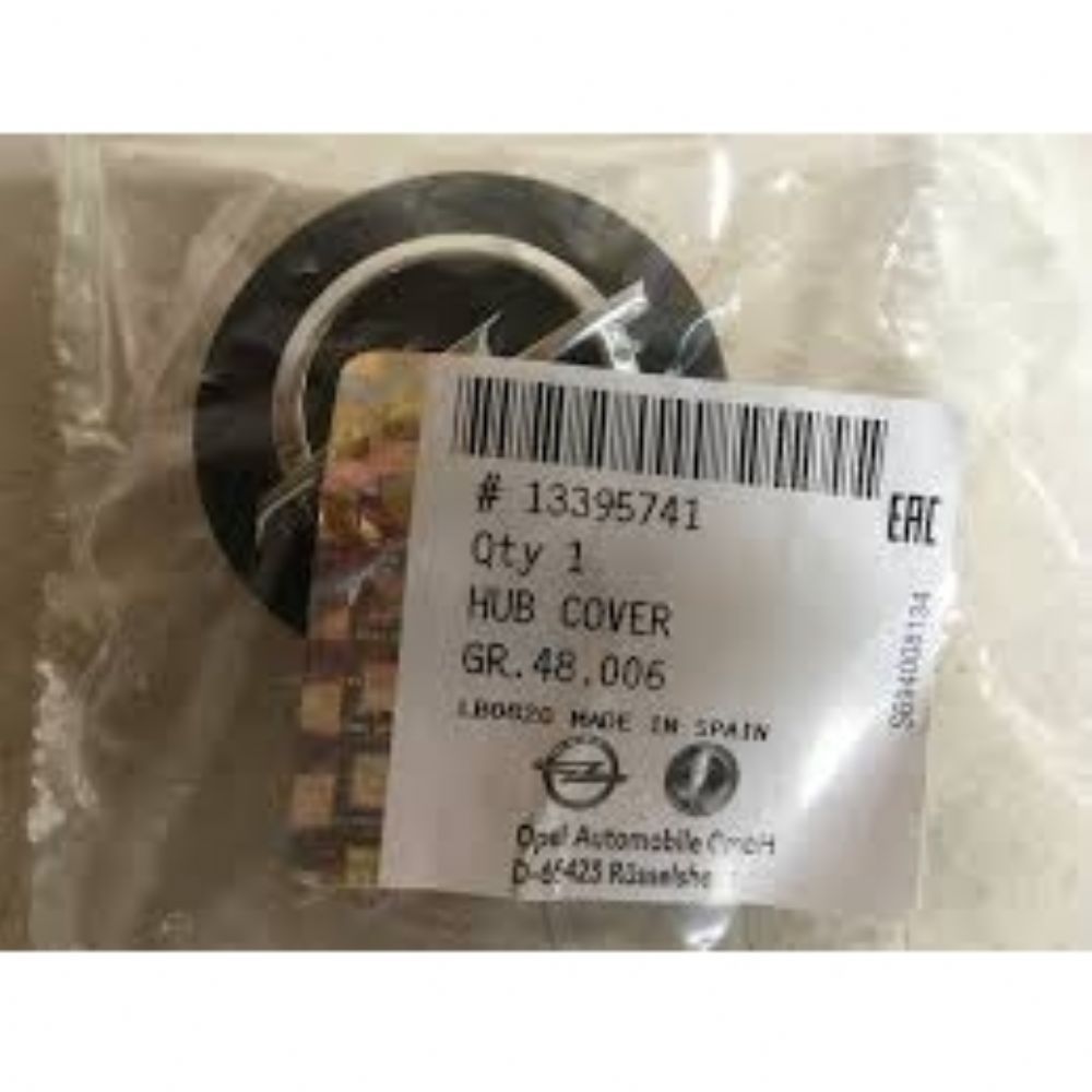 Yeni İhracat Ürünleri | Jant Göbeği Orta Kapağı 53,5MM Opel Astra J, Astra K, Corsa E, Mokka GM Orijinal 13395741 - 1006328 | 13395741 | 