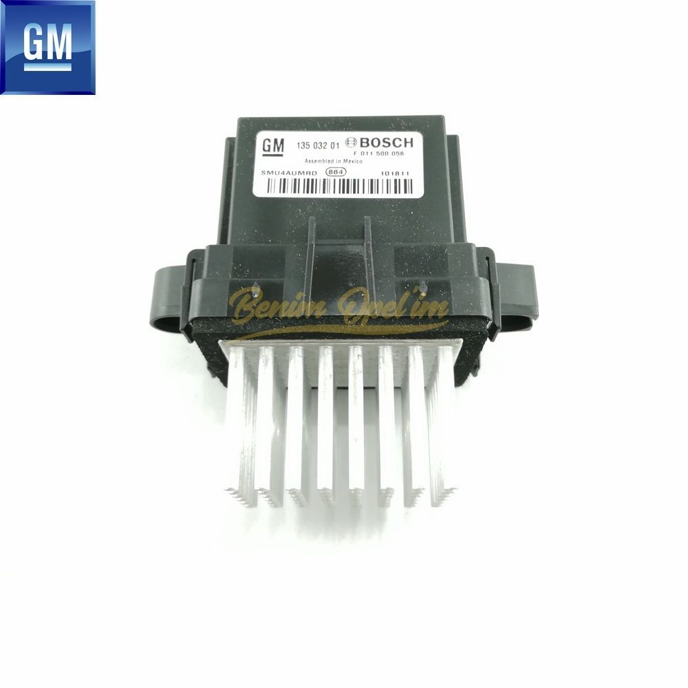 Havalandırma ve Klima Aksamı | Kalorifer Rezistansı Opel Astra J, İnsignia A, Meriva B, Mokka, Zafira C, Chevrolet Cruze GM Orijinal 13598091 - 1808053 | 13598091 | 