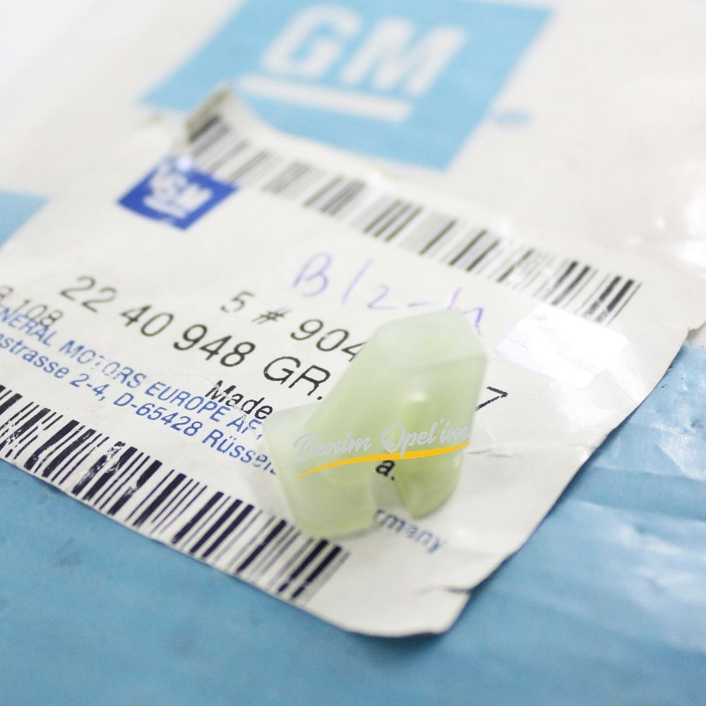 Alet Takımı Ürünleri | Kapı Trimi Plastik Somun Opel Astra F, Astra G, Zafira A GM Orijinal 2240948 - 90413887 | 2240948 | 
