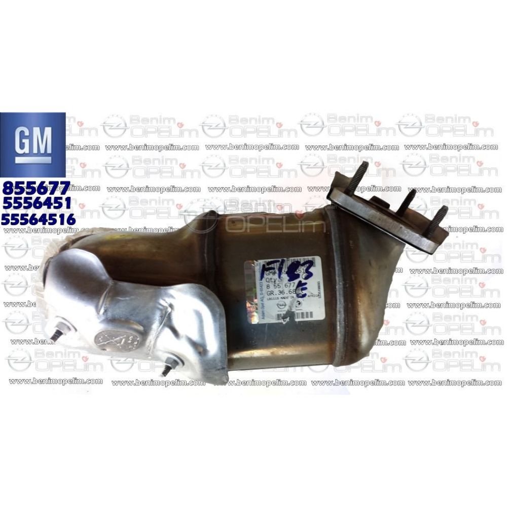 Yakıt ve Egzoz | Katalizatör 16 Let İnsiginia GM Orijinal 855677 - 55564516 | 855677 | 