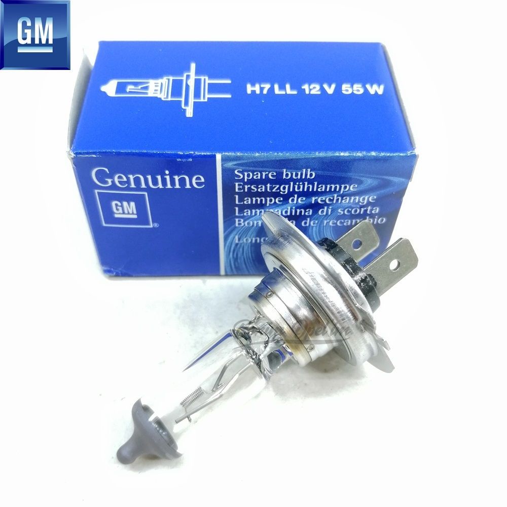 İç ve Dış Aydınlatma | Kısa Far Ampulü 12V55W H7 Opel Astra K, Corsa E, İnsignia B, Mokka, Mokka X, Zafira C GM Orijinal 2098573 - 93169007 | 2098573 | 