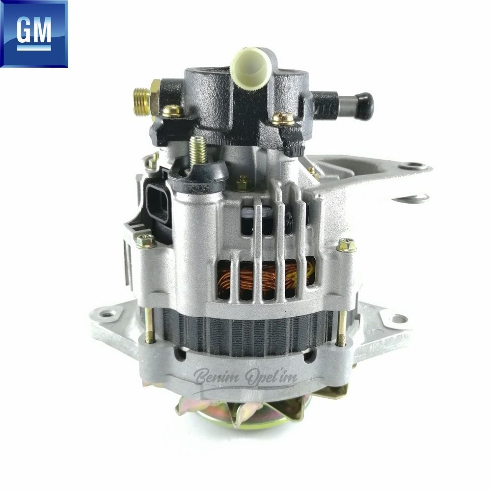 Elektrik | Komple Alternatör Şarj Dinamosu 12V 70Amp. 1.5/1.7 Dizel Opel Astra F, Corsa B, Tigra A, Vectra B GM Orijinal 6204106 - 97241021 | 6204106 | 