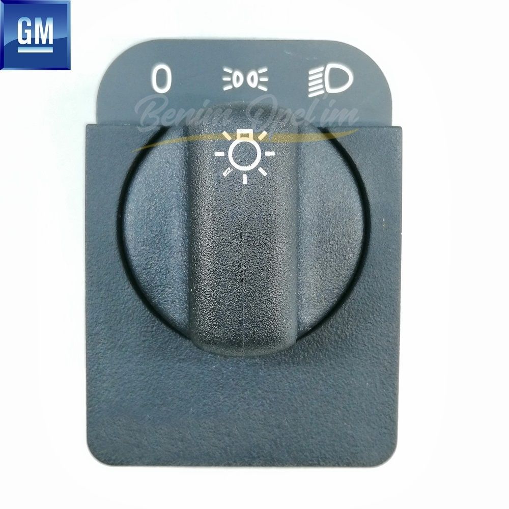 Elektrik | Komple Far Anahtarı Siyah Opel Astra F, Calibra, Corsa B, Tigra A, Omega A, Vectra A GM Orijinal 1240126 - 90213283 | 1240126 | 